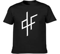 Men's Fashion T Shirts Qlf PNL Trap Rap Music Crew-Neck T-Shirt Black XXL