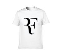 Men's Fashion T Shirts Roger Federer Soft and Light White XL