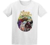 Men's Fashion T Shirts Ryan Adams 'City Terror' Crew-Neck Tee White L