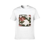 Men's Fashion T Shirts TINDERSTICKS Curtains Vinyl CD Cover Comfortable Fabrics to accompany You All Summer White L