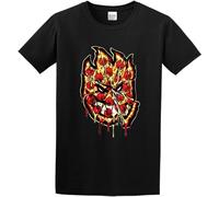 Men's Fashions for Printing Spitfire Wheels Designss Short Sleeve T-Shirt T-Shirt Black M