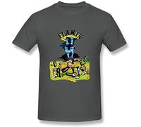 Men's Flamin' Groovies T Shirt O-Neck Funny Tee Short Sleeve Grey XL