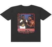 Men's Frank Bruno VS Mike Tyson Boxing Tshirt Memorabilia Fashion Boxing Fan TKO Legen Manches Courtes(Small)