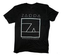 Men's Frank Zappa T Shirt Ship Arriving Too Late Black Version Steve Vai - XL