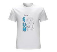 Men's Fun Daniel Johnston Life in Vain T - Shirt Hip Hop Tee Shirt T-Shirts White XXL