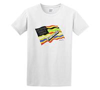 Men's Funkadelic One Nation Under A Groove Shirt Round Collar Tee White L