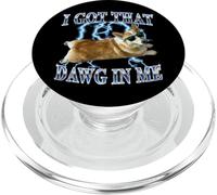Mens Funny Heavy Metal Got That Dawg in Me Corgi Dog Lover PopSockets PopGrip pour MagSafe