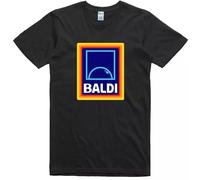 Mens Funny T-Shirt Baldi Parody Gift for Dad Regular Fit 100% Cotton Tee
