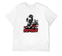 Men's Game Persona 5 Fashion Never See It Coming T-Shirts White 3XL