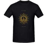 Men's Gazpacho Tick Tock Custom Design Round Neck T-Shirts Black M