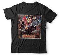 Men's Gerry Rafferty - City to City - Baker Street - Yacht Rock Casual T Shirt Print Tops Black S