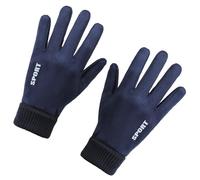 Men's Gloves with Fingertips Design for Winter Sports Hiking Men's Winter Gloves Touchable Screen Compatible