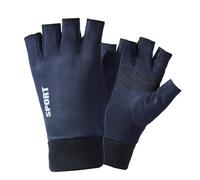 Men's Gloves with Fingertips Design for Winter Sports Hiking Men's Winter Gloves Touchable Screen Compatible