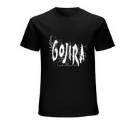 Men's Gojira Short Sleeve T-Shirt Adult Tee Shirts Black XL