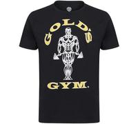 Mens Golds Gym Muscle Joe Short Sleeve Tee T-Shirt Black S