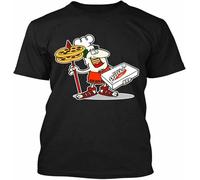 Men's Great Little Caesars Custom t-Shirt Tee Manches Courtes(X-Large)