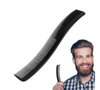 Men's Hair Comb - 8.35x1.14 Inches Barber Comb With Anti-slip Grip, Ergonomic Men Styling Versatile Tool Barber Stylist Combs, Professional Hair Cutting Combs Fine Hairs Brush With Anti-Slip Grip