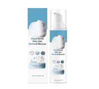 Mens Hair Removal Cream - 100ml Depilatory Mousse For Smooth Skin Care And Fast Hair Removal, Gentle Formula With Easy Application Texture, Body Grooming Cream For Chest Legs Arms