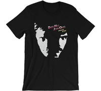 Men's Hall & Oates Private Eyes T-Shirt - Darryl John I Can't Go for That 80S Rock Pop Black L