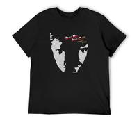Men's Hall & Oates Private Eyes T-Shirt - Darryl John I Can't Go for That 80S Rock Pop Black XL