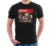 Men's Hanoi Rocks Up Around The Bend T-Shirt Cool Tee Black XL