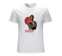 Men's Harakiri Samurai Cinema Tee T-Shirts White XXL