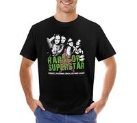 Men's -Hardcore-Superstar-Rock-Band-White-T-Shirt-Tee Idea---Brand---00 T-Shirt Black L