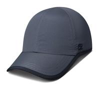 Mens Hats Baseball Cap UPF 50+ Sun Quick Dry Lightweight Breathable Trucker Hat Outdoor Hiking Fishing Run Golf Sports Dad Mesh Hats A Go Running Hats Quick Drying for Women Men Dark Gray XL