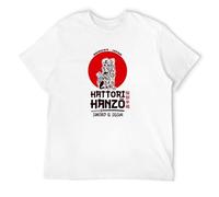 Men's Hattori Hanzo Sword and Sushi Bill Kill Movie 100% Retro Gift S- 3XL T-Shirts White 3XL