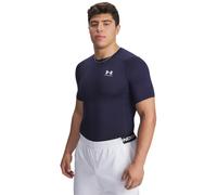 Under Armour T-shirt UA HG Armour Comp SS Homme - HeatGear Compression, manches courtes, bleu foncé
