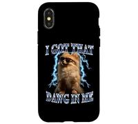 Mens Heavy Metal I Got That Dawg in Me Pomeranian Lover Coque pour iPhone X/XS