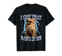 Mens Heavy Metal I Got That Dawg in Me Pomeranian Lover T-Shirt