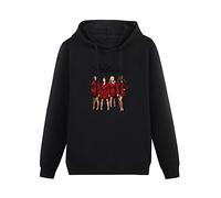 Men's Heavyweight Hooded Pretty Little Liars Fashion Long Sleeve Sweatshirts Black S