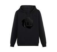 Men's Heavyweight Hooded Swwm Derrick Rose Cotton Long Sleeve Sweatshirts Black L