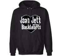 Mens Hoodie Jett Joan and Blackhearts The Pure Cotton is More Hygroscopic Size S