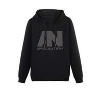 Men's Hoody Awolnation Logo Hoodies Pullover Cotton Blend Sweatshirts M