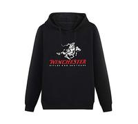 Men's Hoody New Winchester Rifle and Shotguns Firearm Logo Hoodies Pullover Cotton Blend Sweatshirts M