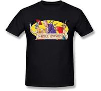 Men's Horrible Histories T-Shirt Tee Black 3XL