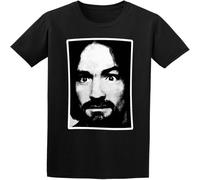 Men's Huangshan Charles Manson Helter Skelter T Shirt Black M