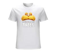 Men's I Speak for The Trees Lorax T-Shirts White XL