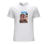 Men's in Bed with Your Wife, Text, Selfie, Kardashian, Pete Davidson, Funny T-Shirts White 3XL