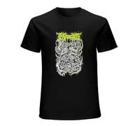Men's Ingested Demon Unisex Gift Tee T-Shirts Black XL