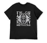 Men's Iron Butterfly Fillmore East 1968 Designer Tee Shirts T-Shirts Black L