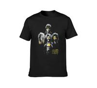 Men's Its Always Sunny in Philadelphia Rocker Heads Unisex Printed Tee Graphic Top Men Shirt T-Shirts Black XXL