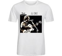 Men's J J Cale 20Th Century Masters The Millennium Collection O Neck Tee Shirt T-Shirts White XXL