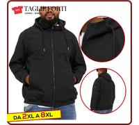 men's jacket PLUS SIZES bomber fleece jacket from 2 xl to 8 xl Jack Jones