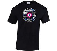 Mens Jam All Mod Cons Tribute T Shirt, Weller,Mod, Scooters, Foxton, Buckler Size XL
