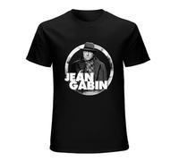 Men's Jean Gabin Fashion T Shirts Black XXL