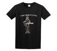 Men's John Mellencamp Call Me Guitar Man Sketch New Cougar T-Shirts Black L