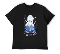 Men's Kaine Men Nier Replicant Automata Game Funny Cotton Tees Short Sleeve Gift Oversized Streetwear T-Shirts Black M